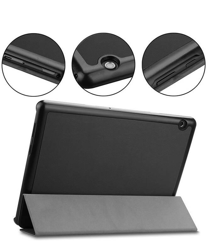 Pouzdro na tablet Tactical Tri Fold na Lenovo M10 Plus 10.3 černé