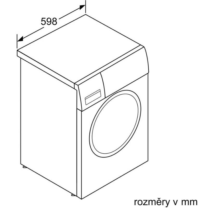Pračka Bosch Serie 6 WAU28S60BY bílá