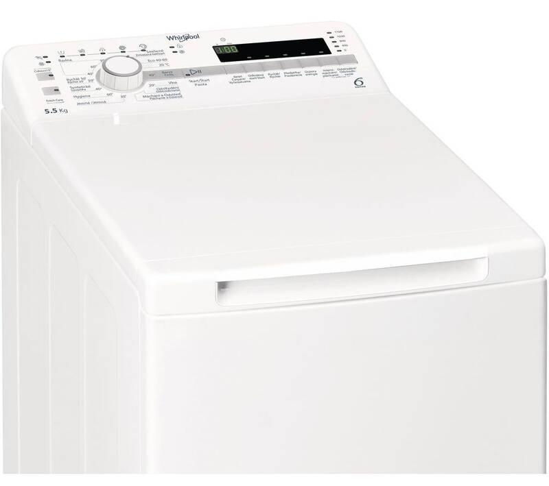 Pračka Whirlpool TDLR 55120S CS N bílá