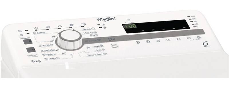 Pračka Whirlpool TDLR 6030S EU N bílá