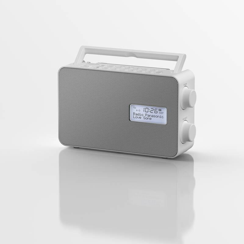 Radiopřijímač s DAB Panasonic RF-D30BT bílý