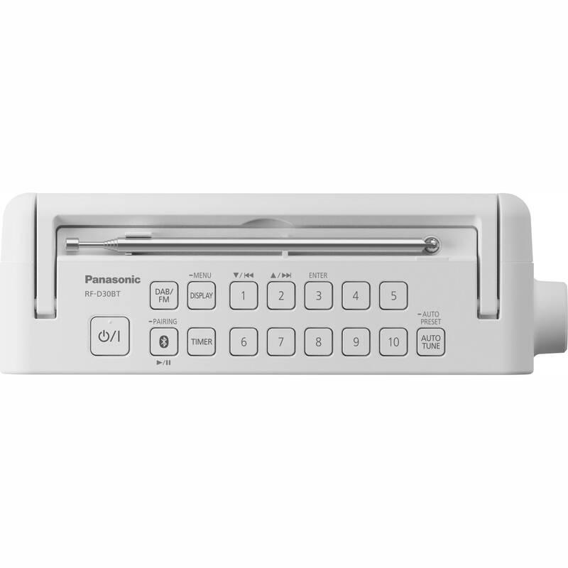 Radiopřijímač s DAB Panasonic RF-D30BT bílý