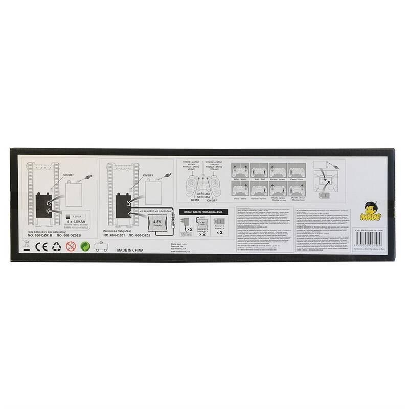 RC Sada tanků Made 2 ks