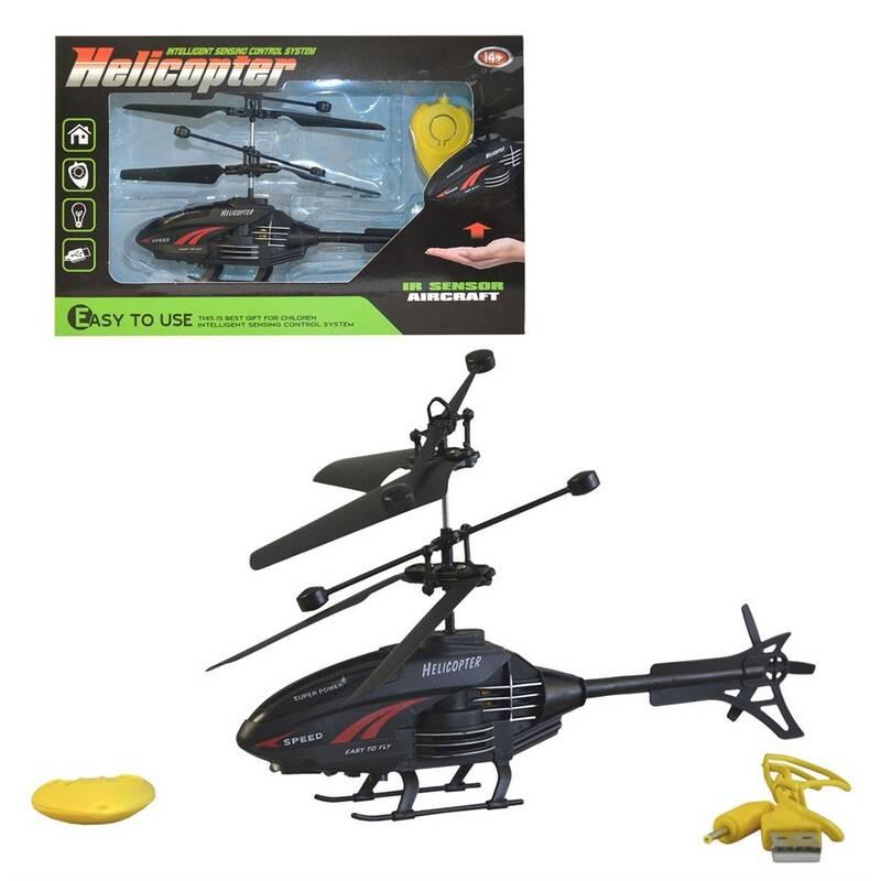RC vrtulník MaDe ovládaný rukou, RC, vrtulník, MaDe, ovládaný, rukou