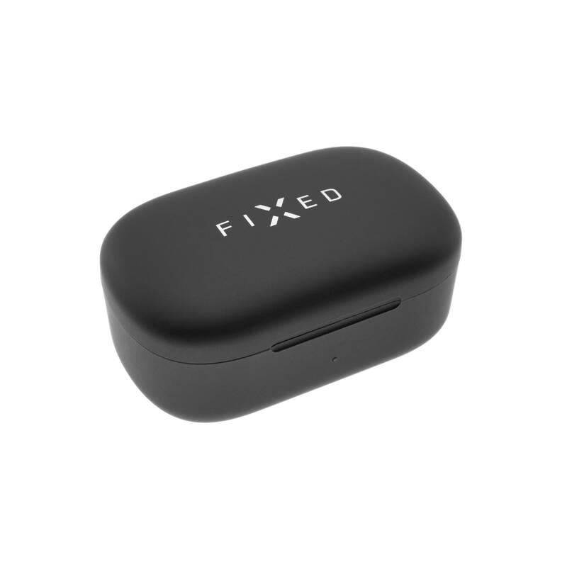 Sluchátka FIXED Boom HD s bezdrátovým nabíjením černá