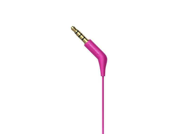 Sluchátka Philips TAE1105PK růžová