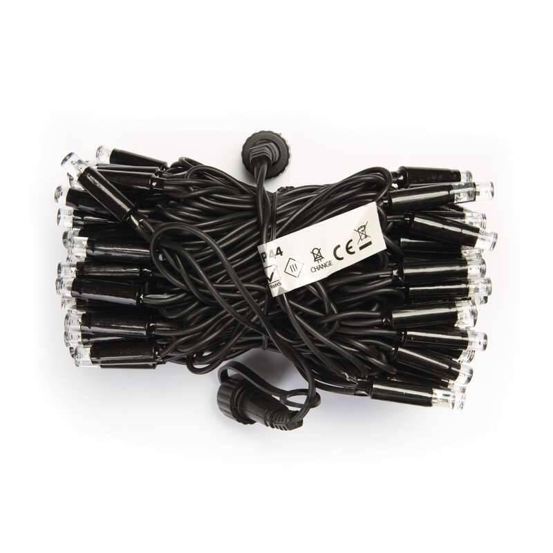 Spojovací řetěz EMOS 100 LED, Profi LED spojovací řetěz černý, 10m, studená bílá