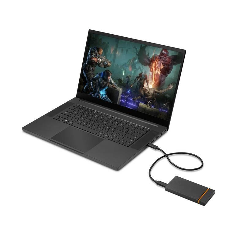 SSD externí Seagate Firecuda Gaming 1TB, USB-C černý, SSD, externí, Seagate, Firecuda, Gaming, 1TB, USB-C, černý