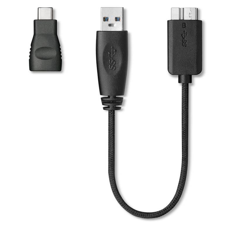 SSD externí Seagate Ultra Touch 500GB, USB 3.0 černý