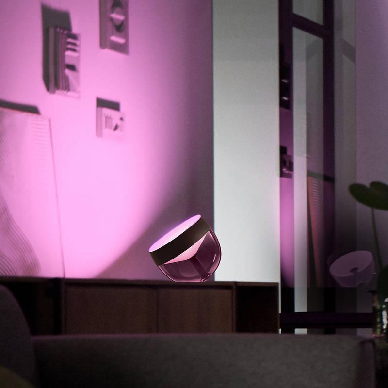 Stolní LED lampička Philips Hue Iris Bluetooth bílá