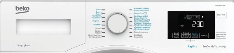 Sušička prádla Beko HDR 9434 CSRX bílá