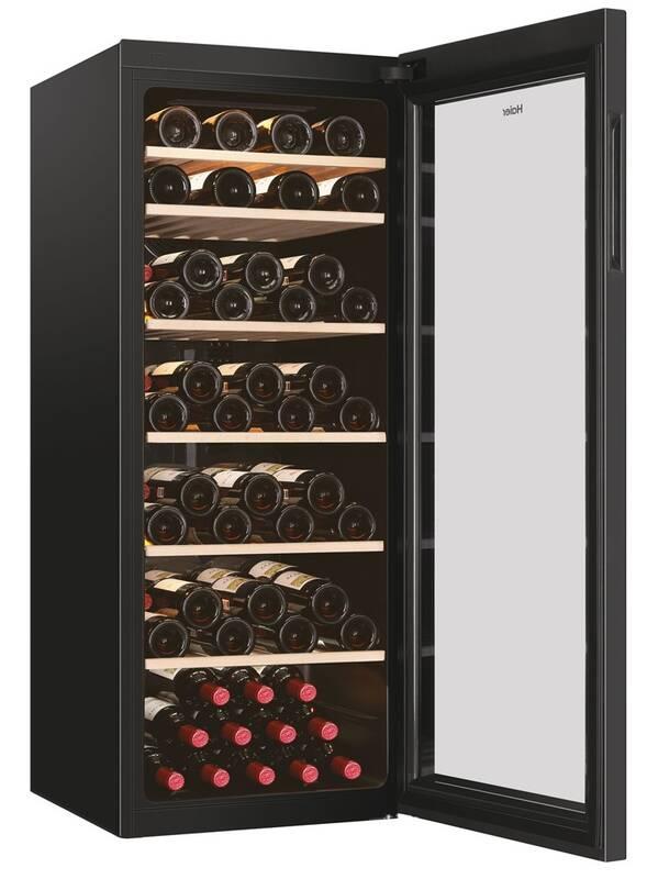 Vinotéka Haier HWS84GA černá