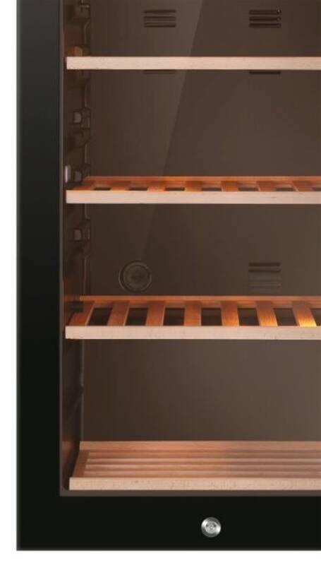 Vinotéka Haier HWS84GA černá