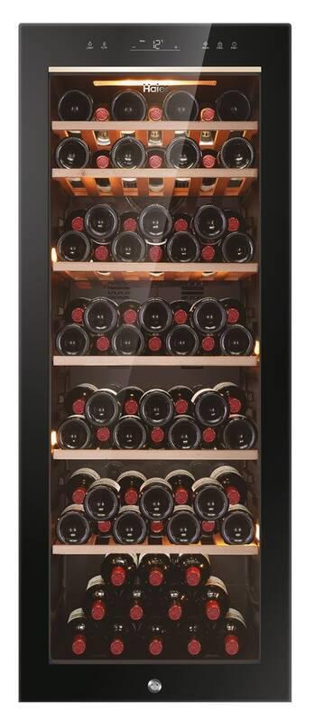 Vinotéka Haier HWS84GA černá