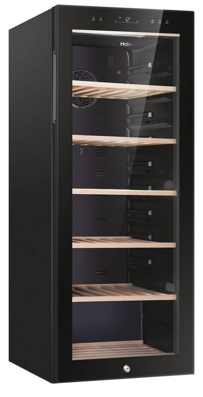 Vinotéka Haier HWS84GA černá
