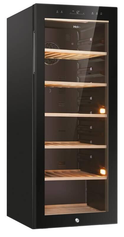 Vinotéka Haier HWS84GA černá