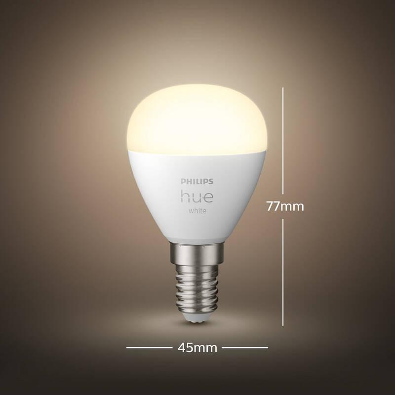 Žárovka LED Philips Hue Bluetooth, 5,7W, E14, White