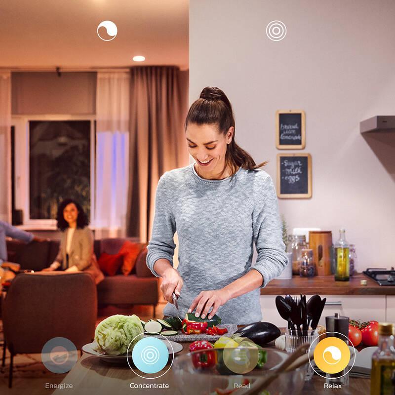 Žárovka LED Philips Hue Bluetooth, 6W, E14, White and Color Ambiance, 2ks