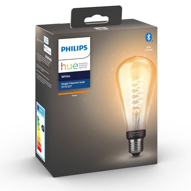 Žárovka LED Philips Hue Bluetooth Filament, 7W, E27, White