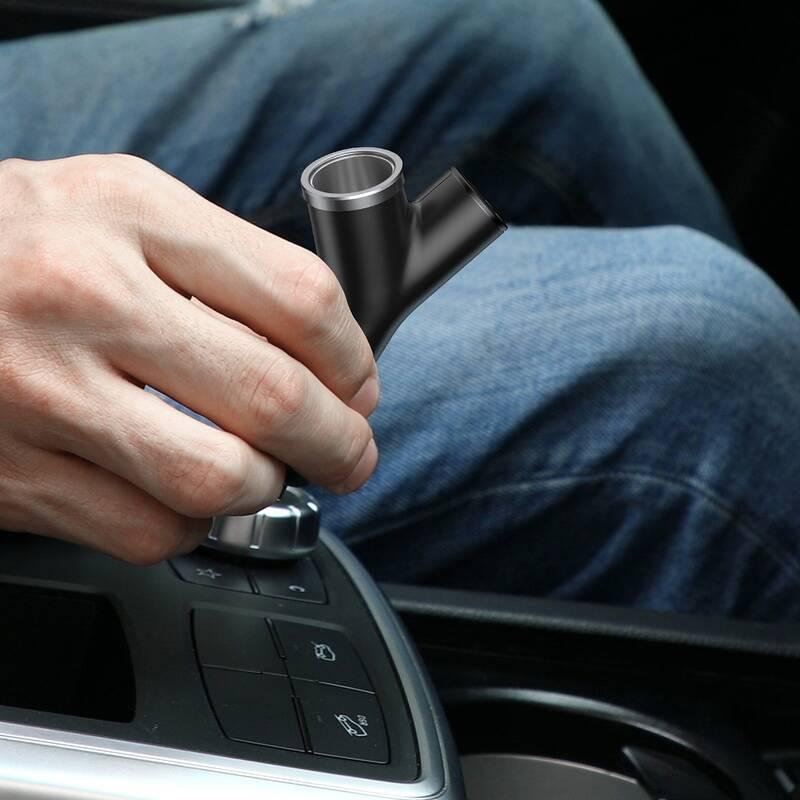 Adaptér do auta Baseus Y-type 2x USB zapalovač, 3.4A černý