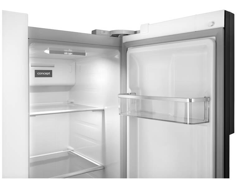 Americká lednice Concept LA7383wh bílá
