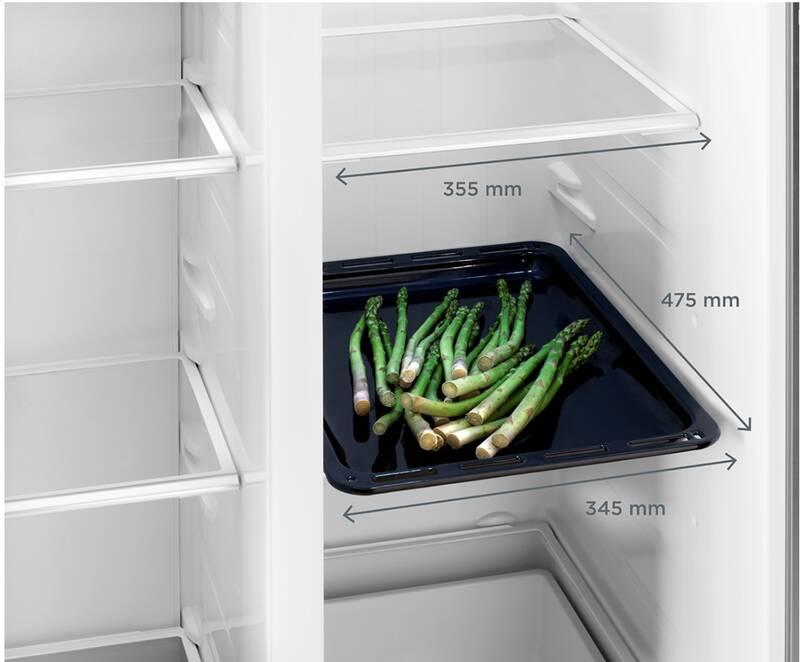 Americká lednice Concept LA7383wh bílá