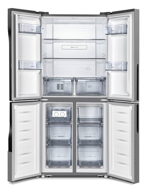 Americká lednice Gorenje NRM8181MX Inoxlook