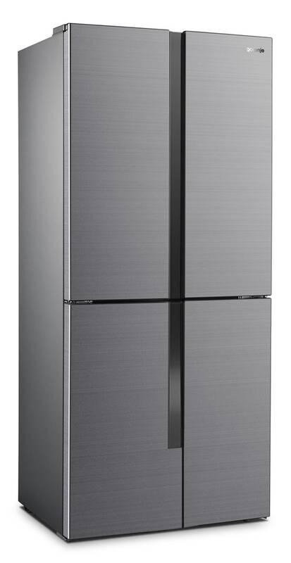 Americká lednice Gorenje NRM8181MX Inoxlook