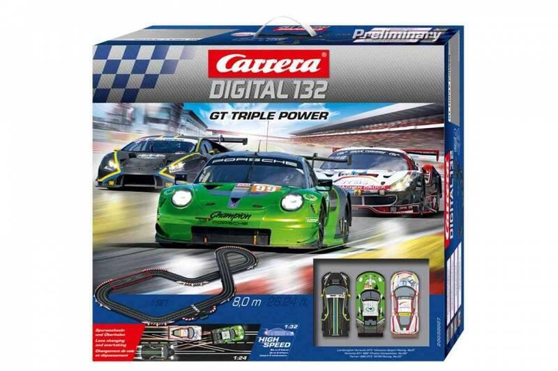 Autodráha Carrera Triple Power GT 30007, Autodráha, Carrera, Triple, Power, GT, 30007
