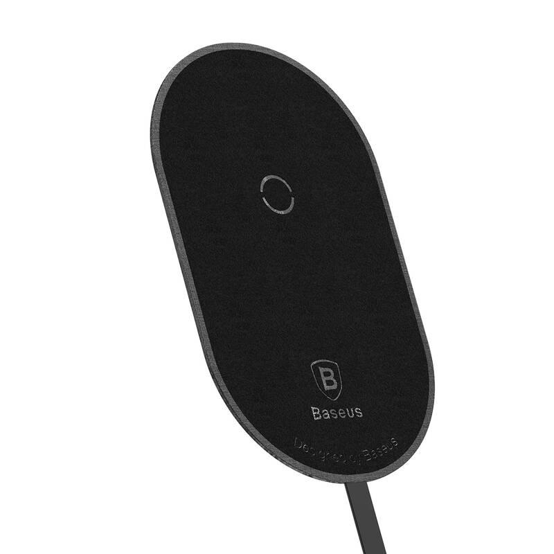 Bezdrátová nabíječka Baseus Receiver Microfiber, Micro USB béžová