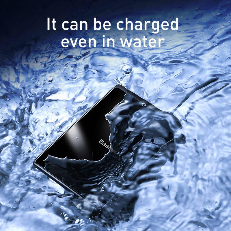 Bezdrátová nabíječka Baseus Ultra-thin Card 15W černá