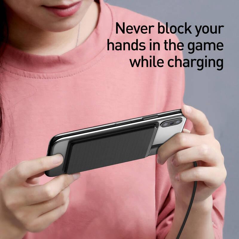 Bezdrátová nabíječka Baseus Ultra-thin Card 15W černá