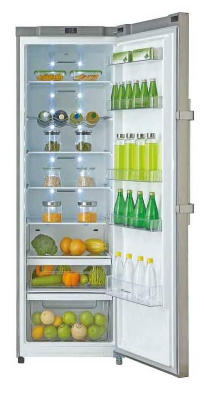 Chladnička Candy CLF 1864 XM nerez