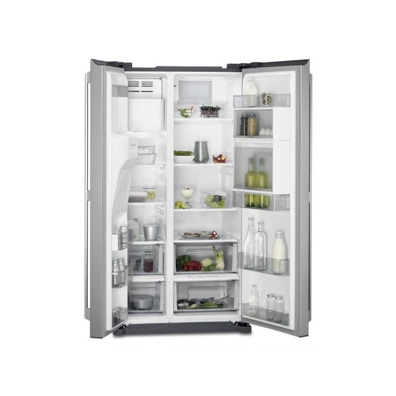 Chladnička s mrazničkou AEG RMB66111NX nerez