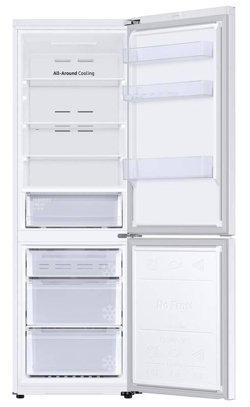 Chladnička s mrazničkou Samsung RB34T670EWW EF bílá