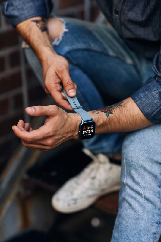 Chytré hodinky Canyon Wildberry modrý