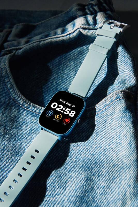 Chytré hodinky Canyon Wildberry modrý