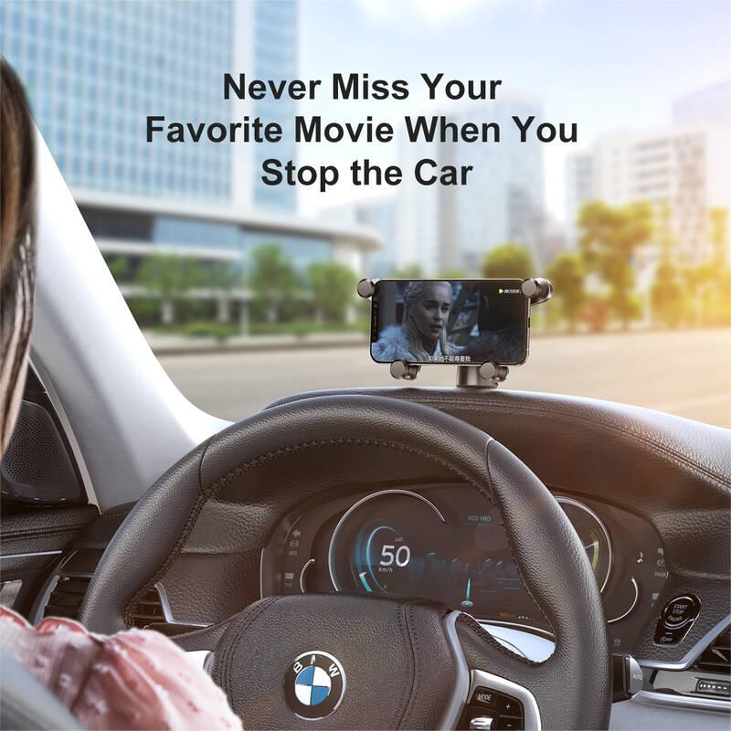 Držák na mobil Baseus Gravity Horizontal Screen Vehicle-mounted holder černý