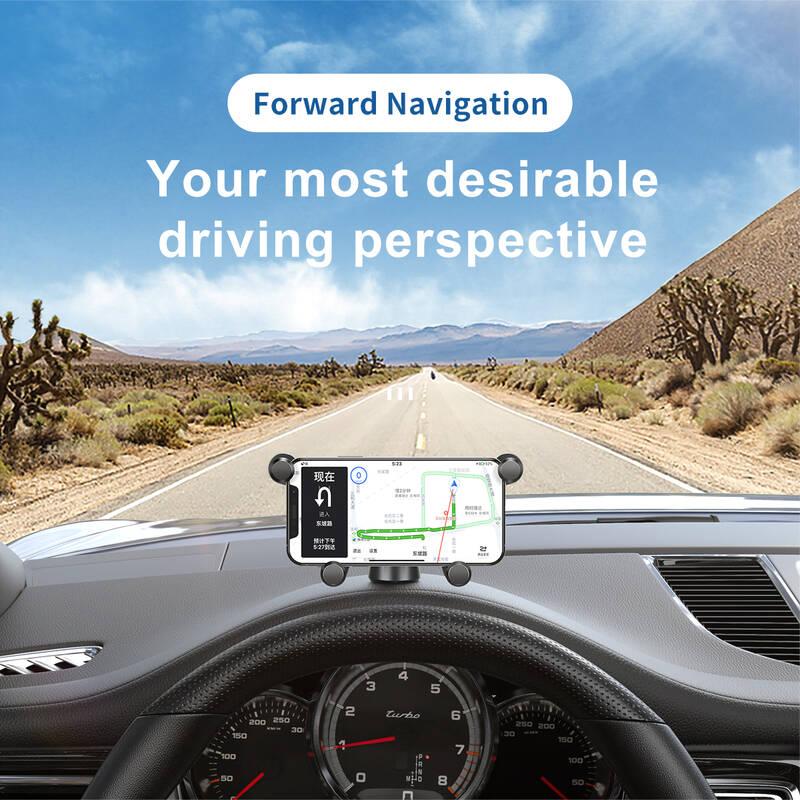 Držák na mobil Baseus Gravity Horizontal Screen Vehicle-mounted holder černý