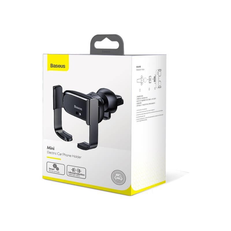 Držák na mobil Baseus Mini Electric Phone holder černý