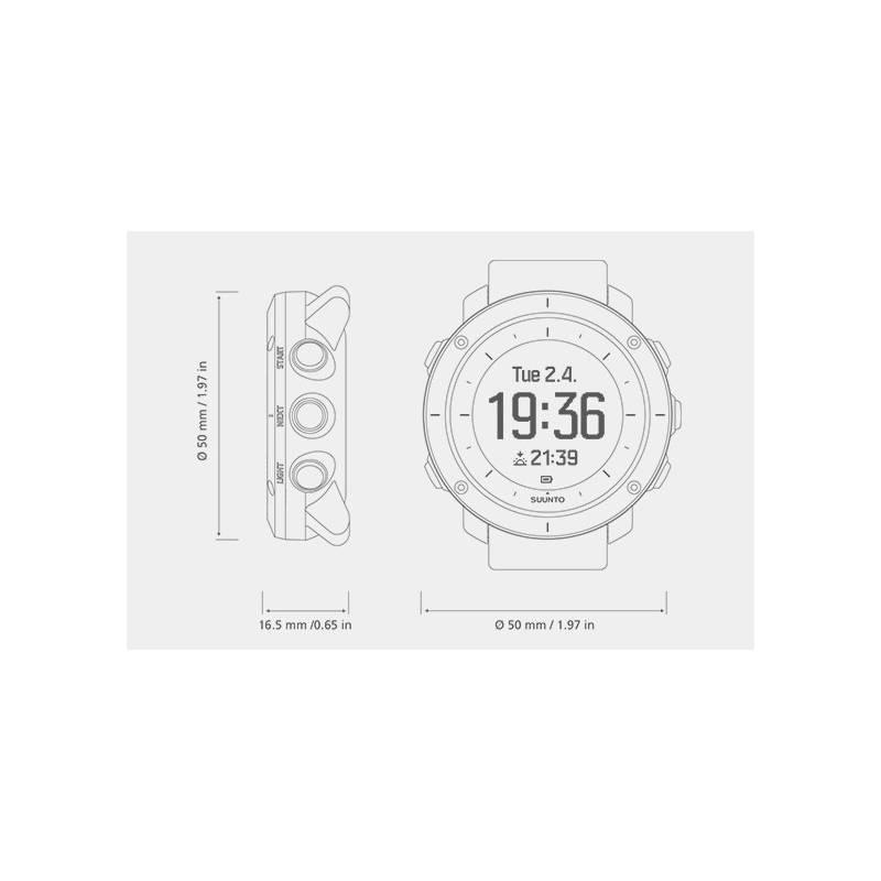 GPS hodinky Suunto Traverse Black