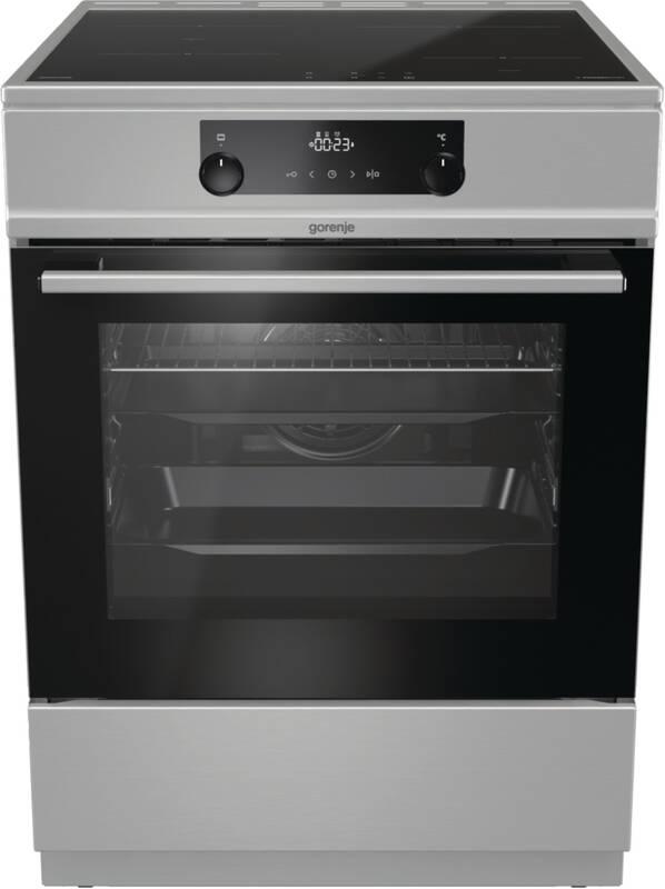 Indukční sporák Gorenje EIT6355XPD nerez