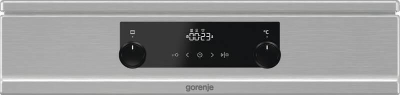 Indukční sporák Gorenje EIT6355XPD nerez