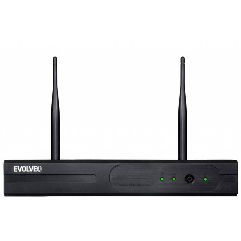 Kamerový systém Evolveo Detective WN8, bezdrátový NVR černá