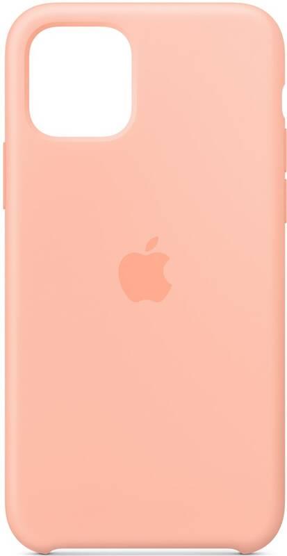 Kryt na mobil Apple Silicone Case pro iPhone 11 Pro - grepově růžový
