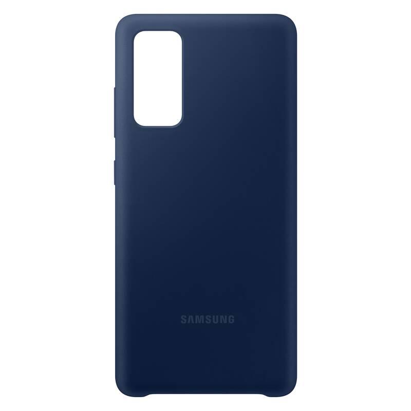 Kryt na mobil Samsung Silicone Cover na Galaxy S20 FE modrý