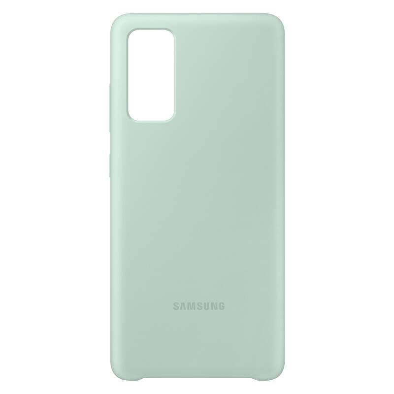 Kryt na mobil Samsung Silicone Cover na Galaxy S20 FE zelený