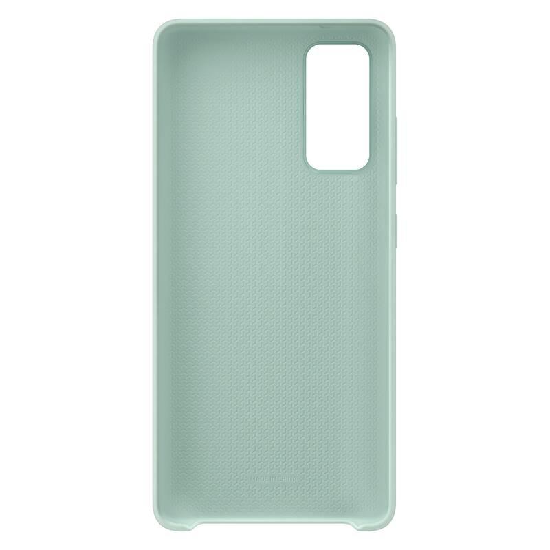 Kryt na mobil Samsung Silicone Cover na Galaxy S20 FE zelený