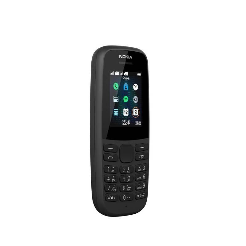 Mobilní telefon Nokia 105 černý, Mobilní, telefon, Nokia, 105, černý