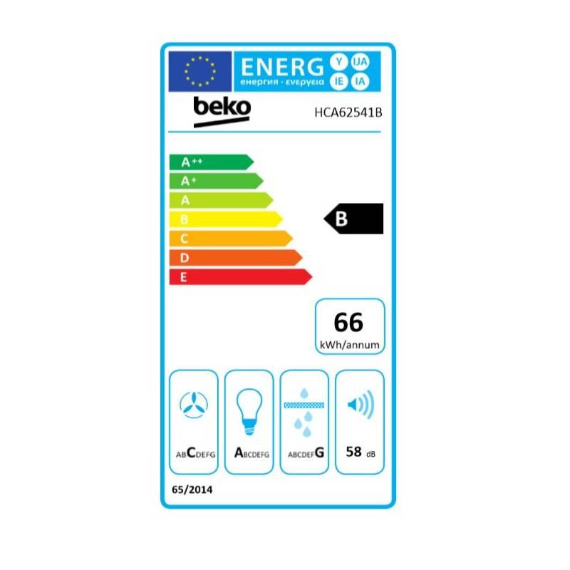 Odsavač par Beko HCA62541B černý